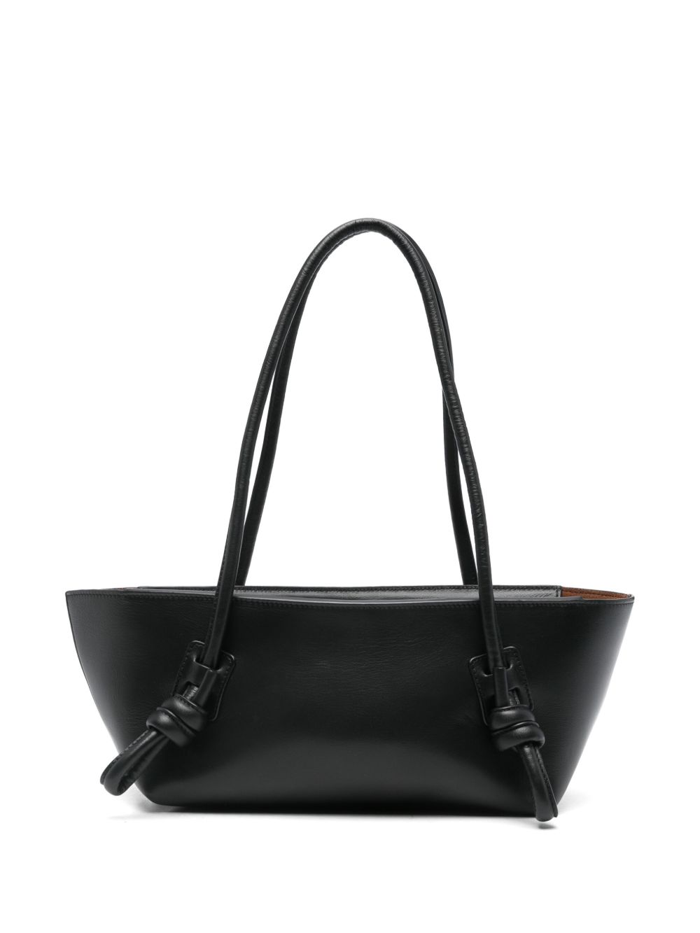 FLECWBS25BLACK FLECA 스웨이드 레더 숄더 백